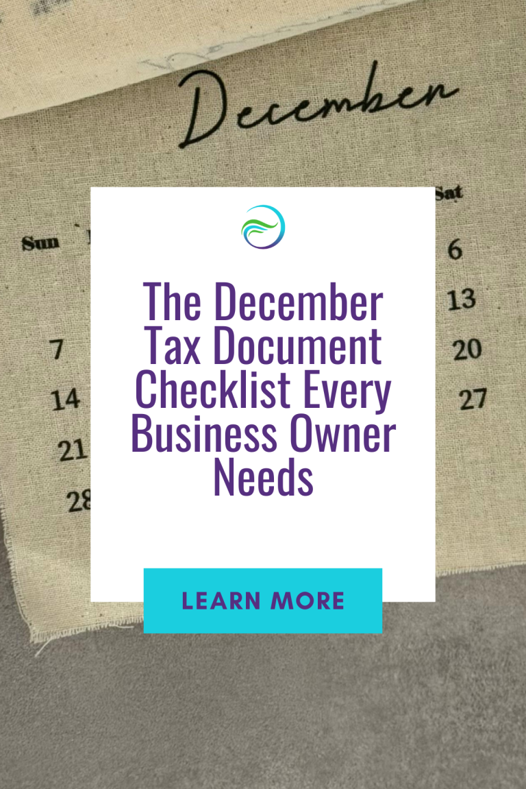 The December Tax Document Checklist Every Business Owner Needs